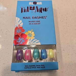 Red Aspen Nail Dashes In Aloha State Of Mind Makani